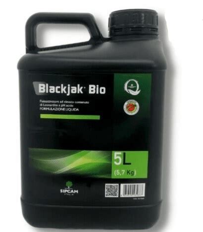 blackjak bio scheda tecnica|BLACKJAK BIO DA 5 LT .